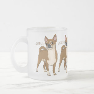 Tasse Givré Dessin de Chihuahua pour chien