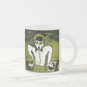 Tasse Givré dessin de dj coupé graff