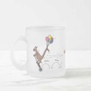 Tasse Givré Dessin d'humour australien kangourou