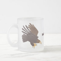 dessin humoristique d'aigle royal