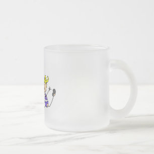 Tasse Givré Deux Tshirts de gymnaste fille blonde et cadeaux