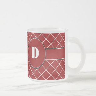 Tasse Givré Diamant rouge monogramme