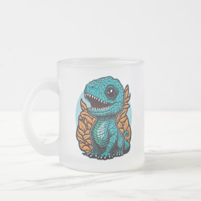 Tasse Givré Dinosaure Bébé mignon (Gauche)