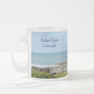 Tasse Givré Dollar Cove Cornwall Angleterre Poldark Emplacemen