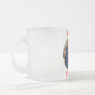 TASSE GIVRÉ DONALD TRUMP - NÉE POUR ÊTRE UNE FILLE TRUMP