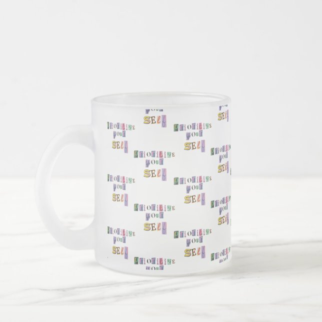 Tasse Givré Donnez-vous la priorité (Gauche)
