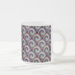 Tasse Givré Double Yin Yang Spiral par Kenneth Yoncich