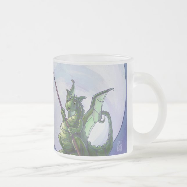 Tasse Givré Dragon Watch Art (Droit)