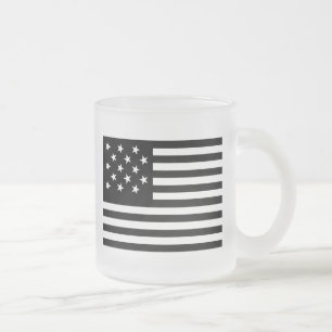 Tasse Givré Drapeau américain à 15 étoiles