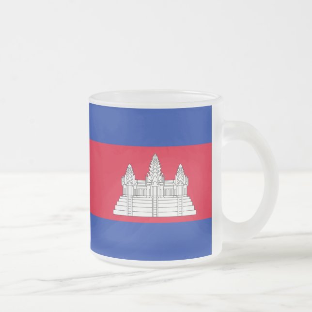 Tasse Givré Drapeau cambodgien (Droit)