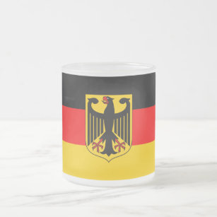 Tasse Givré Drapeau de l'Allemagne