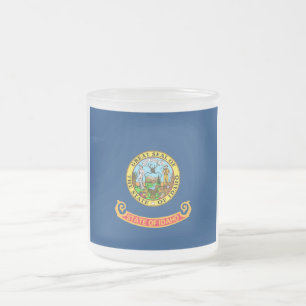 Tasse Givré Drapeau de l'Idaho : l'État Gemme, Montagne de l'O