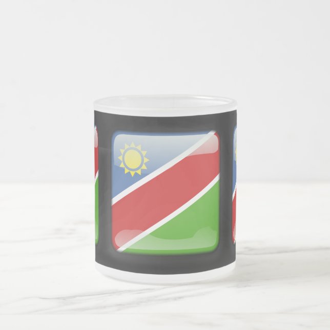 Tasse Givré Drapeau de Namibie (Centre)