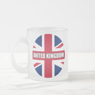 Tasse Givré Drapeau du Royaume-Uni