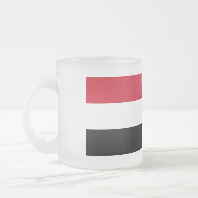 Tasse Givré Drapeau du Yémen (Gauche)