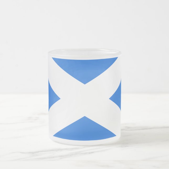 Tasse Givré Drapeau écossais (Centre)