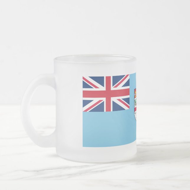 Tasse Givré Drapeau Fidji (Gauche)