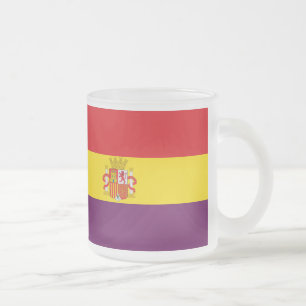 Tasse Givré Drapeau républicain espagnol - Bandera República