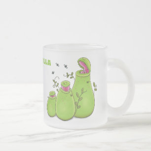 Tasse Givré Drôle carnivore carnivore carnivore plante dessin