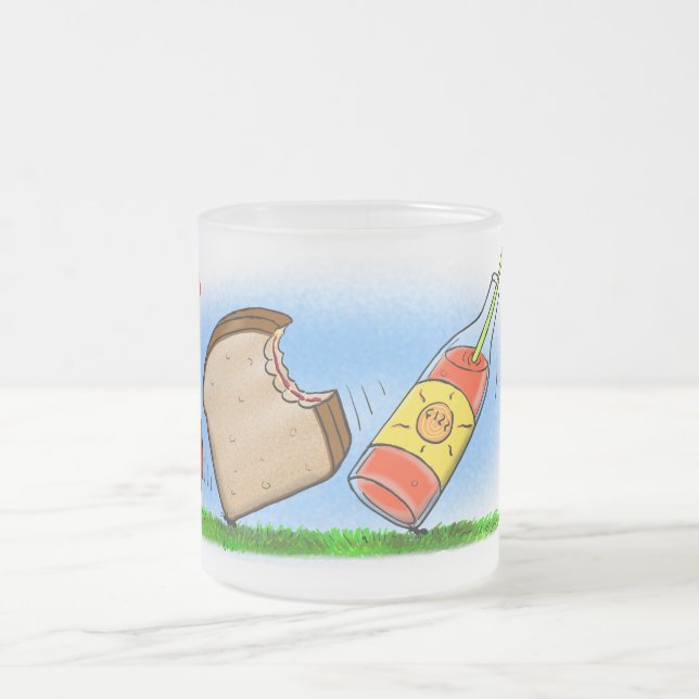 Tasse Givré Drôle de dessin animé de fourmis (Centre)