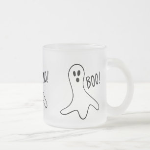 Tasse Givré drôle de fantôme criant boo pour halloween