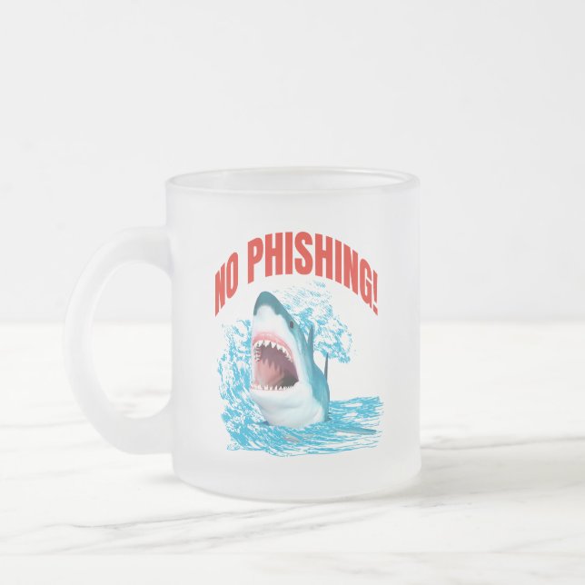 Tasse Givré Drôle de Requin Anti-Phame (Gauche)