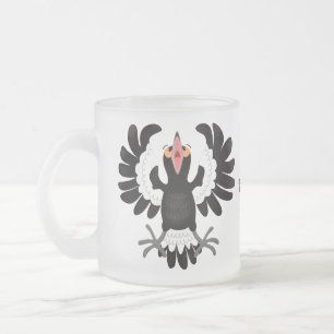 Tasse Givré Drôle dessin animé de Magpie australienne