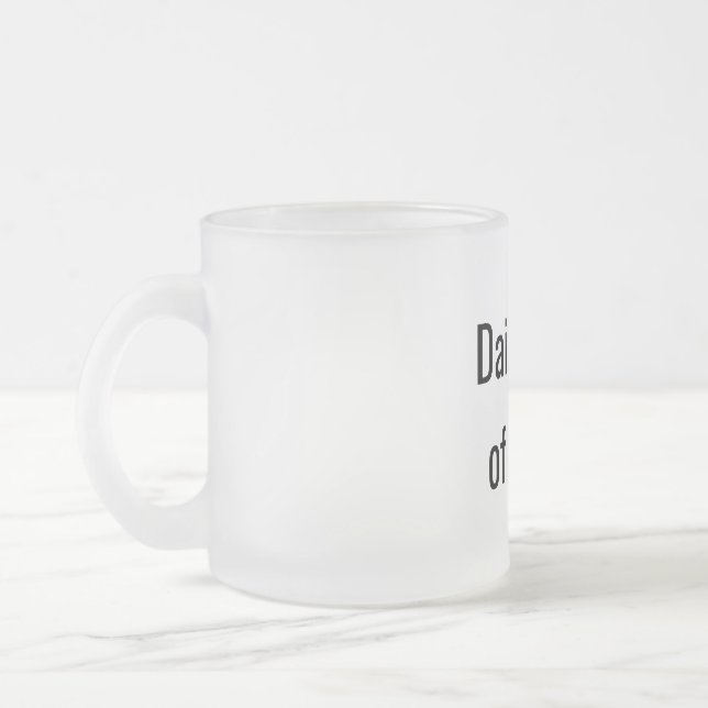 Tasse Givré Drôle "Dose quotidienne du chaos" (Gauche)