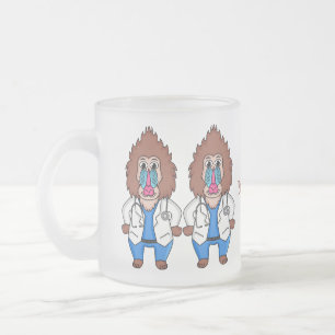 Tasse Givré Drôle manuel dessin d'un médecin