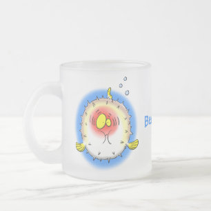 Tasse Givré Drôle poisson poivron porc-épic caricature poisson