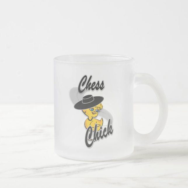 Tasse Givré Échecs Chick #4 (Droit)