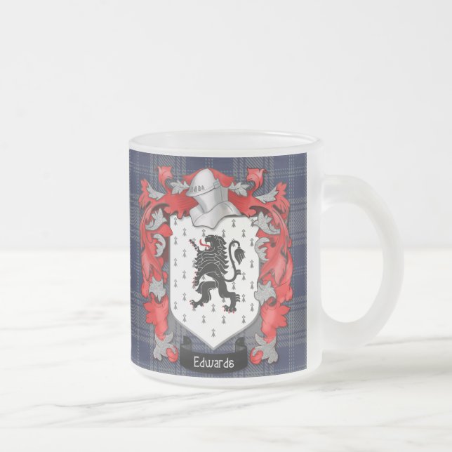 Tasse Givré Edwards Family Crest - Pays de Galles (Droit)