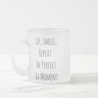 Tasse Givré Effacer la boue de verre de 10 oz