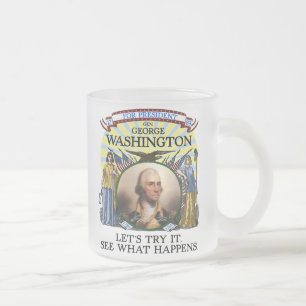 Tasse Givré Élection Stein de George Washington