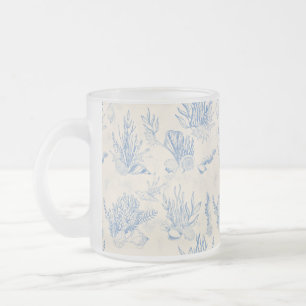 Tasse Givré Elégant océane bleu toile