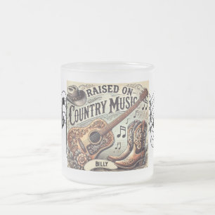 Tasse Givré Élevé sur la musique country