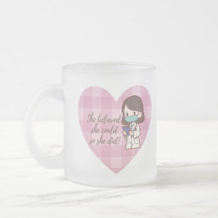 Tasse Givré Elle a cru qu'elle pouvait donc elle l'a fait - mu