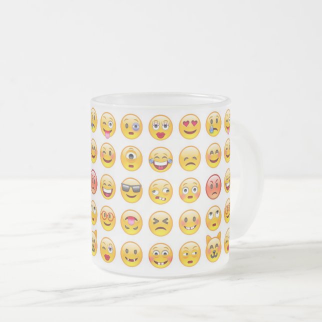 Tasse Givré emoji (Devant droit)