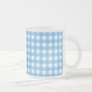 Tasse Givré En vichy bleu ciel