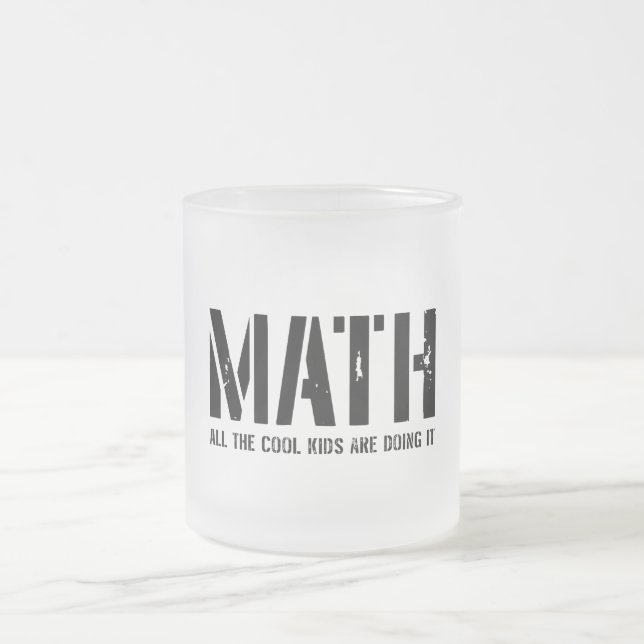 Tasse Givré Enfants de maths et de cool (Centre)