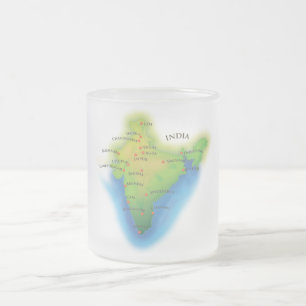 Tasse Givré Envolez-vous pour l'Inde