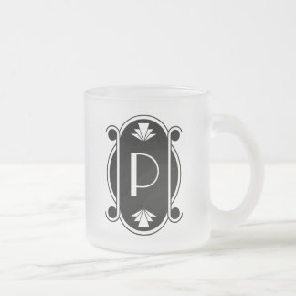 Tasse Givré Épouser parisien de Deco décoré d'un monogramme