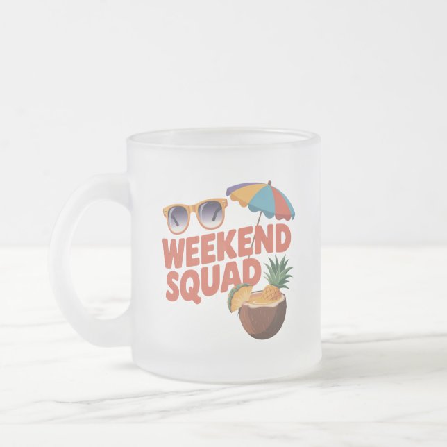 Tasse Givré Équipe du week-end (Gauche)
