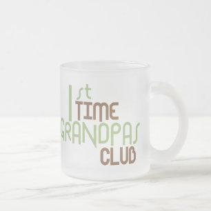 Tasse Givré ęr Club de grand-papas de temps (vert)