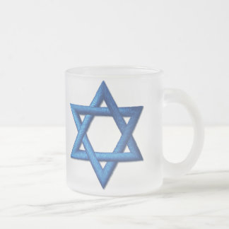 Tasse Givré Étoile de David juive