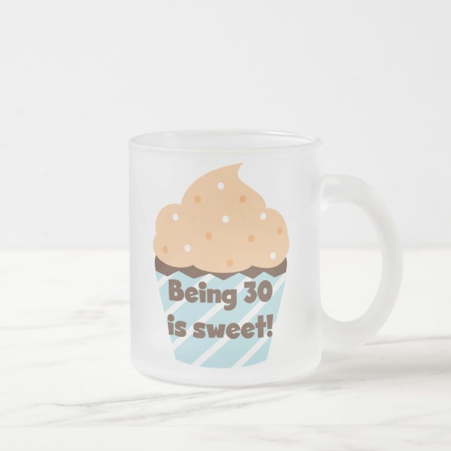 Tasse Givré Etre 30 est Sweet T-shirts et cadeaux (Droit)