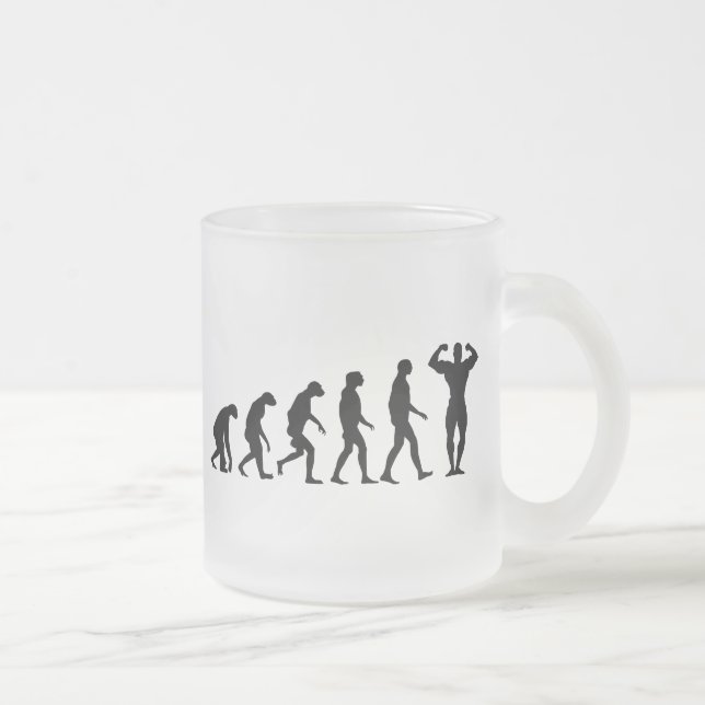 Tasse Givré Évolution du culturisme (Droit)
