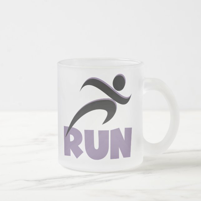 Tasse Givré EXÉCUTER Purple (Droit)