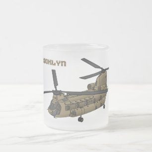 Tasse Givré Exemple d'hélicoptère militaire Chinook