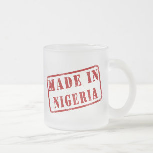 Tasse Givré Fabriqué au Nigéria